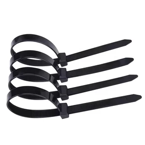 4*300mm Self-Locking Nylon Cable Ties-Multifunctional Color Options CE Certified for Industrial Use