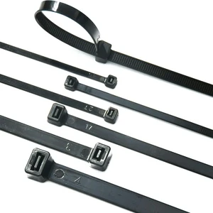 High Quality PA66 3.6*100mm Cable Zip Ties Multi Color Self-locking Nylon Cable Ties with Factory Price