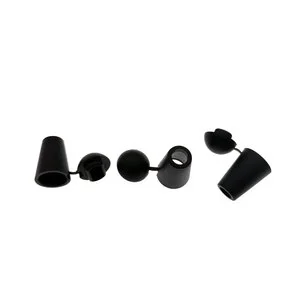 High Quality Plastic Cord Stopper End Cap Drawstring Lacing Tip Aglet Cordend Cord Lock Stop