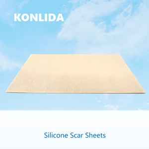 ISO Certified Konlida Skin Color Medical Silicone Gel Scar Patch Sheets Skin-friendly Thin & Thick Styles For Scar Management