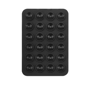 Wholesale Adhesive Suction Cup Mount Silicone Mobile Phone Stand Holder Factory Sucker Bracket Anti-slip Mat Mobile Phone Stand