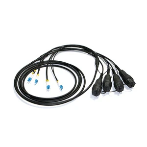 Waterproof Fiber Optic Cable Patch Cord With Waterproof MINI SC Connector
