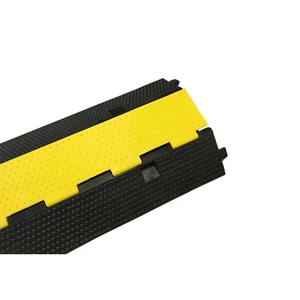 2 Channel Cable Protector Outdoor Rubber Cable Protector