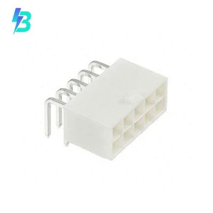 Connectors Accessory 1-1586042-0 Board to Cable Wire Connector Headers Through Hole Right Angle 10P 4.20mm 115860420 Header