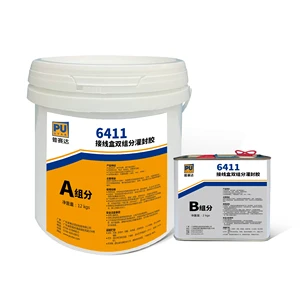 SYCH Grade Electrically Insulating High Adhesion Two Component Silicone Thermal Conductive Sealant For Packing Construction