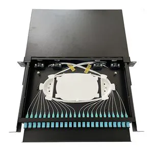 DEKAM 19 Inch ODF Rack Mount Fiber Optic Patch Panels for Kenya WiFi Projects