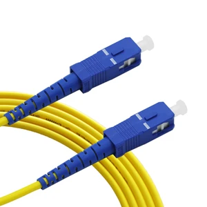 Lenew FTTH Single Mode SX SM SC/UPC-SC/UPC 0.9mm G657A1 LSZH/PVC 3m Fiber Optic Patch Cord