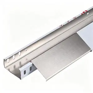 Custom Length Cable Tray Indoor Cable Installation Stainless Steel Cable Trunking
