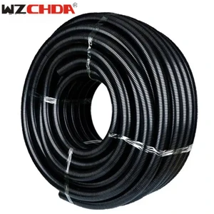 Good Flexible Plastic Corrugated Pipe PE Electrical Wire Protection Tube Conduit Electrical Conduit Flexible PE Pipe