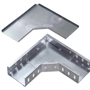 Efficient Cable Management Galvanized Cable Tray Elbow Horizontal Direction Cable Trays