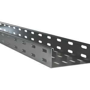 Industry Standard Wire Tray Cable Desktable Metal Partition Bridge Perforated Cable Tray