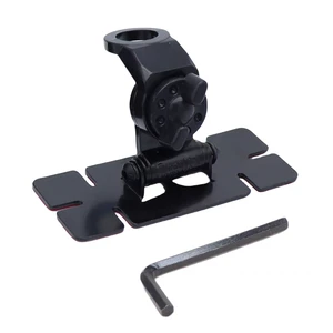 HRK Adjustable Adhesive Car Antenna Installation Bracket 180 ° Antenna Clip Bracket for Mobile Radio Communication Antenna