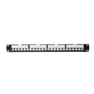 Supporting OEM Manufacturers with the Highest Quality 24-port FTP Blank Patch Panels with Backplane