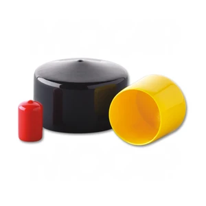 Wire Cable Copper Conduits PVC Open Fiber End Dust Caps Plastic PVC End Cap
