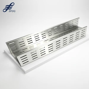 Galvanized Steel Cable Tray Perforated Supporting System for Construction Cable Trays