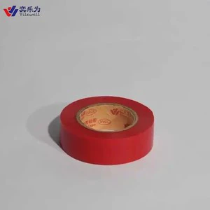 Black CE Certified Pressure Sensitive Single-Sided PVC Electrical Insulating Tape Acrylic Glue Water-Resistant Industrial Carton