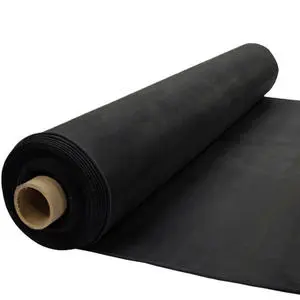 Vulcanized EPDM Rubber 1mm 1.2mm 1.5mm Thickness 1x20m Roll EPDM Roof Waterproof Membrane Price