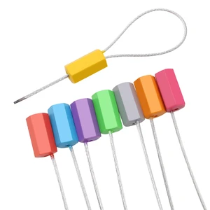 PN-CS5101 Plastic Security Cable Seal Disposable Wire Seal Lock For Courier And Cargo Packing