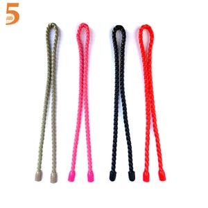 Reusable Silicone Releasable Wire Organizer Cable Ties with Twist Lock 400mm Length 4.8mm Width for Cable Management