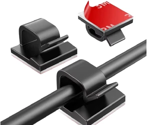Cable Management Strong Cord Clips Wire Holders Wire Mounting Clips Cord Clips for Wires on Wall