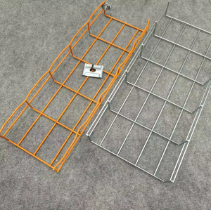 Heavy-duty Wire Mesh Cable Tray Diameter 5mm or 6mm Hot-Dip Galvanized