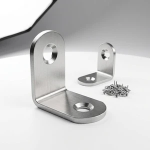 OEM Stainless Steel Triangle Bracket Reinforced Shelf Brackets For Wooden Furniture Machine Use Nonstandard