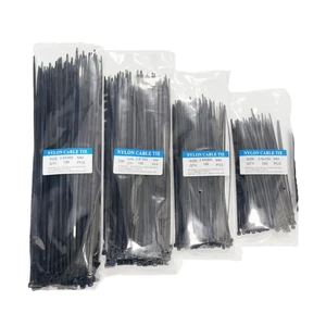 1.3*100mm White Self-Locking Nylon 66 Cable Tie for Electrical Cables Eco-Friendly & Durable -40~+90 ANBIBEI Brand
