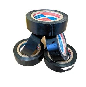 High-quality Black PVC Electrical Tape Polypropylene Film Backing ROHS Certified Excellent Insulation Heat Resistance Affordable