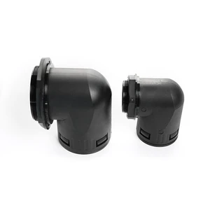 JAR UL Listed Plastic Cable Conduit Connector Fireproof Nylon Pipe Fittings for Electrical Wire Protection