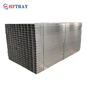 Galvanized Steel Corrosion Resistant Cable Trunking Tray for Industrial Construction and Electrical Wiring Systems
