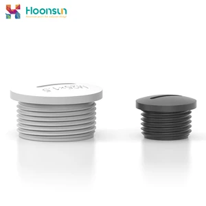 Lightweight Nickel Plated Brass Nylon End Caps Corrosion-Proof UV-Resistant IP65 Low Voltage Exd IIC Gb UL94-V0 Cable Glands