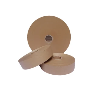 Factory Supply Kraft Paper Roll Tape Virgin Thick Paper with Isolation Paper Tape Brown Cowhide Leather Insulating Tape