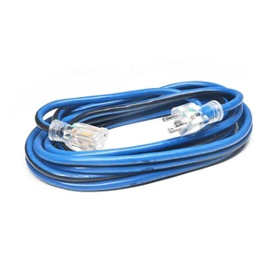 125V Heavy Duty Waterproof Outdoor Extension Cord 25ft 12/3 Card Sleeve 12 Gauge 8M OEM Power Retractable Electronics CETL CUL