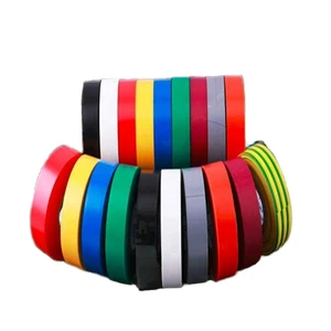 Multi Color PVC Rubber Backing Electrical Insulation Tape Easy Tear Flexible Waterproof Heat-Resistant for Electrician