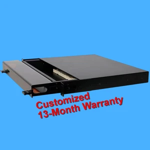 1U Pull-Out Enclosed 4 Port MPO Patch Panel for Data Center with Fiber Optic Patch Cord LC/SC/APC Pigtails 13 Months Warranty