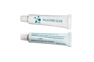 Aluminum Tube Custom Printed Logo Waterproof Silicone Glue Adhesive/Silicone Sealant For Plastics Glass Metal Rubbers Bonding