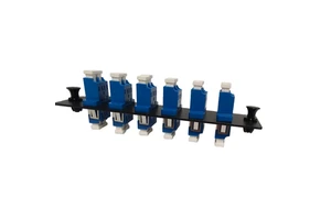 LC to LC 12 Fiber OS1/OS2 Patch Panel 3 Duplex,LC UPC LGX Footprint Patch Panel -Supports 1U Rack Systems