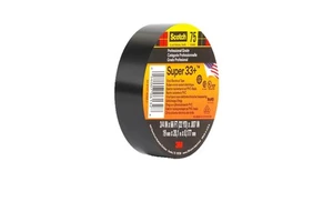 3M Super 33+ PVC Insulating Electrical Tape for Electricians-Waterproof Flame-Resistant & Wear-Resistant
