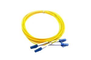 Fiber Optic Lc Upc To Lc Upc Duplex Single Mode Patch Cords OS2 Lazh Fiber Patch Cord 5 Mtr 3mm Duplex-9/125um 1m Qty