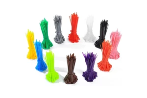 Factory Customized Nylon 66 Cable Ties Various Colors Anti-Aging Self-Locking Reusable 250mm 300mm 350mm 400mm 450mm Zip Ties