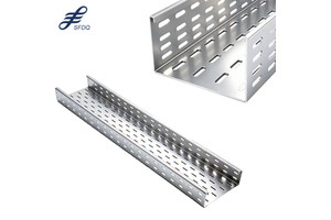 Factory Price List Custom Perforated Cable Tray Hot Dip Galvanized Cable Trunking Cable Duct Length