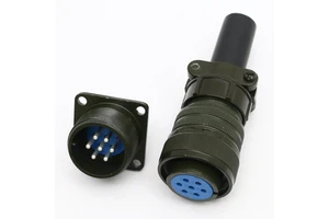 Cable to Cable 7 Pin Connector Cable in Line Connector PB28 Industrial Connector