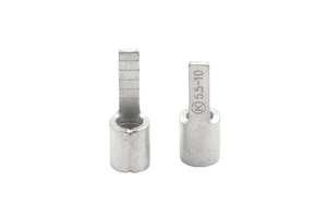 Factory Wholesale DBN1.25-10 Copper Brass Cable End Cap Non-Insulated Electric Wire End Connector Insulated Cord End Insect
