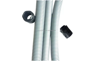 Cable Duct, Flexible Wire Conduit Heat-resistant Cable Conduit PA PE PP Flame-retardant Flexible Conduit