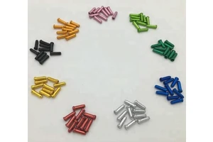 19001 Alloy Bicycle Inner Wire Cap Bike Shift and Brake Wire Ends Cable Caps Casing Housing