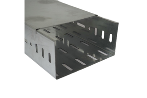 Customized Hot Dipped Galvanized Steel Perforated Industrial Cable Tray Wire Mesh Trunking for Industrial Construction Use
