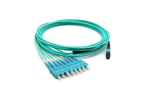 8/12/24 Cores MPO Fiber Patch Cable Patch Cord MPO Fiber Optic Cable 1M 3M 5M Or Customized