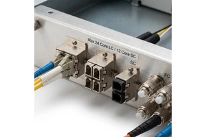 ZAWEDA DF002 SC/APC Pigtail SC/LC Aluminium Fibre Optic Patch Panel Drawer Rack Mount ODF Data Center Use Used