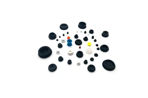 High Quality T-type Hole Plug Soft Flexible Plug End Cap Waterproof Bottle Sealing Plug Suitable for Cable Gland Hole