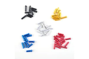 4mm 5mm Aluminum Alloy Cable Ferrulesend Cap Bicycle Shifts Cable End Caps